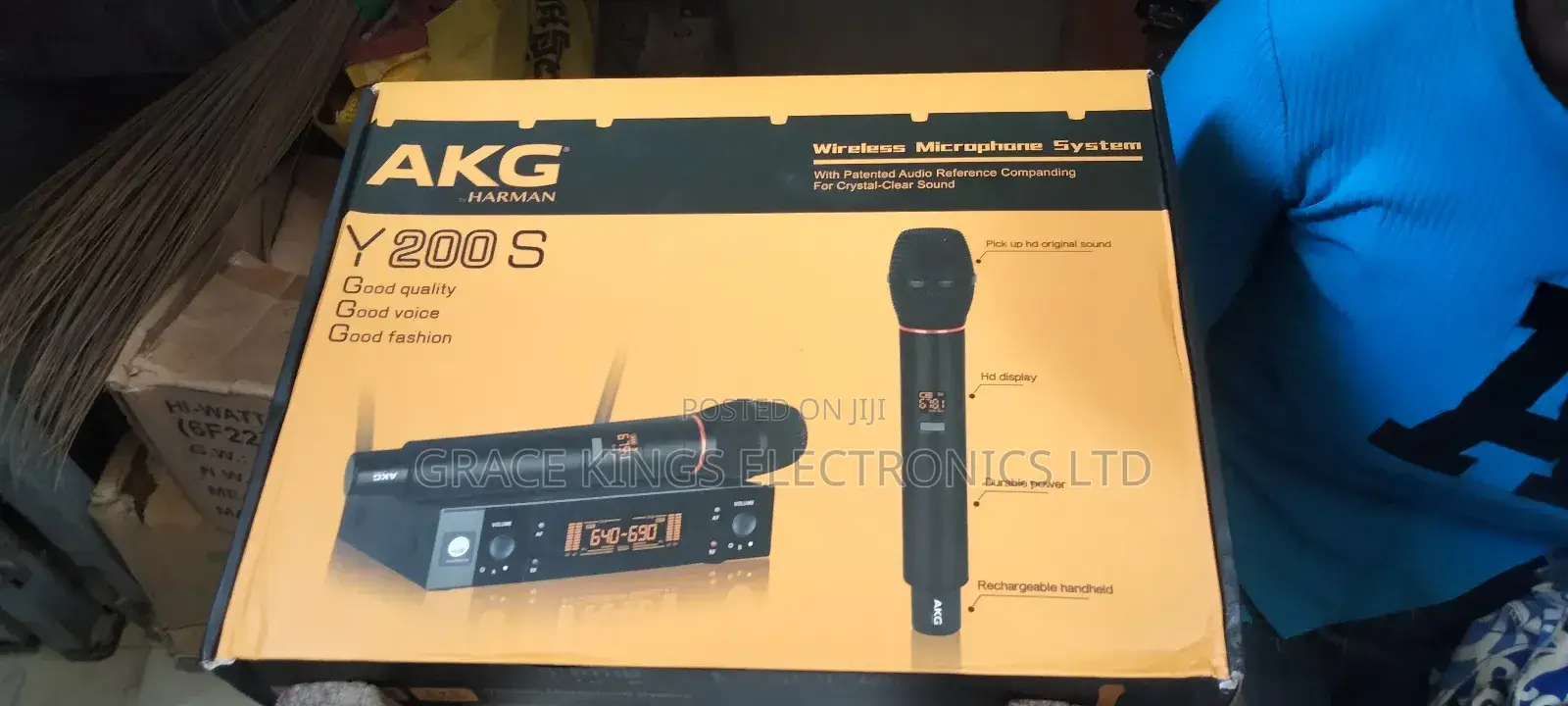 Akg Rechargeable Batteries Wireless Microphone