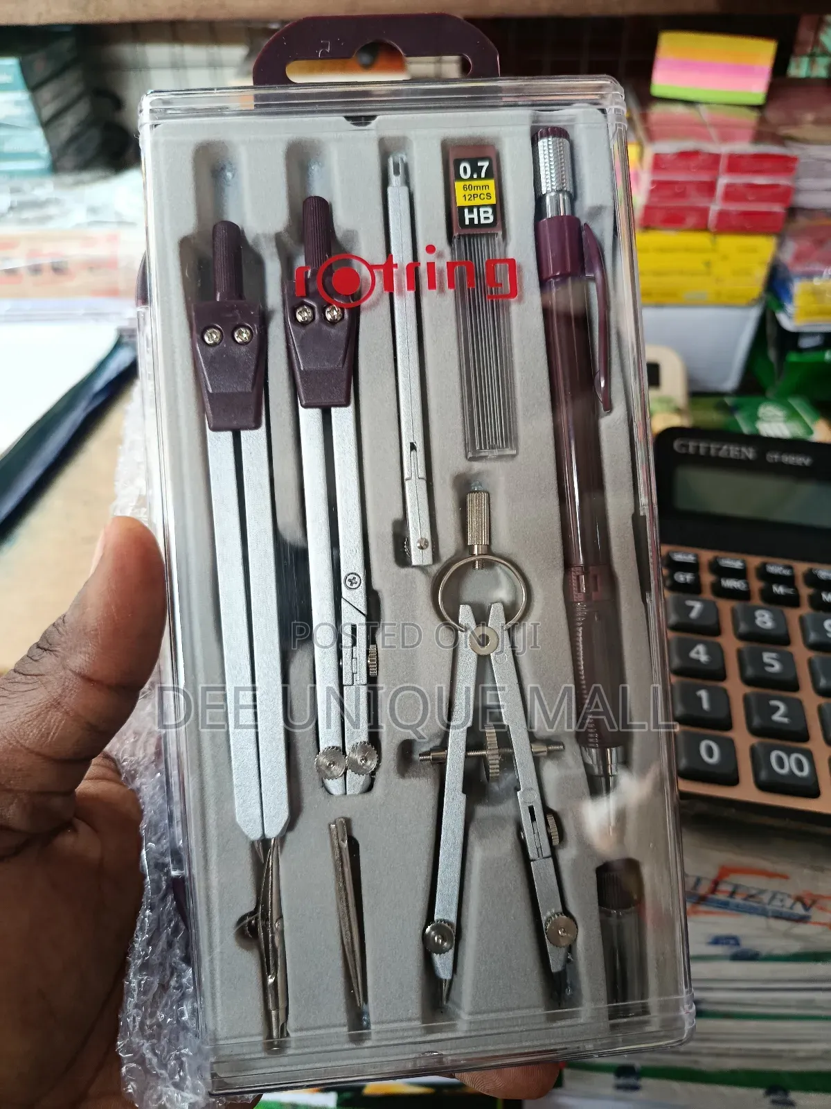 Rotring Mathematical and Drawing Set.