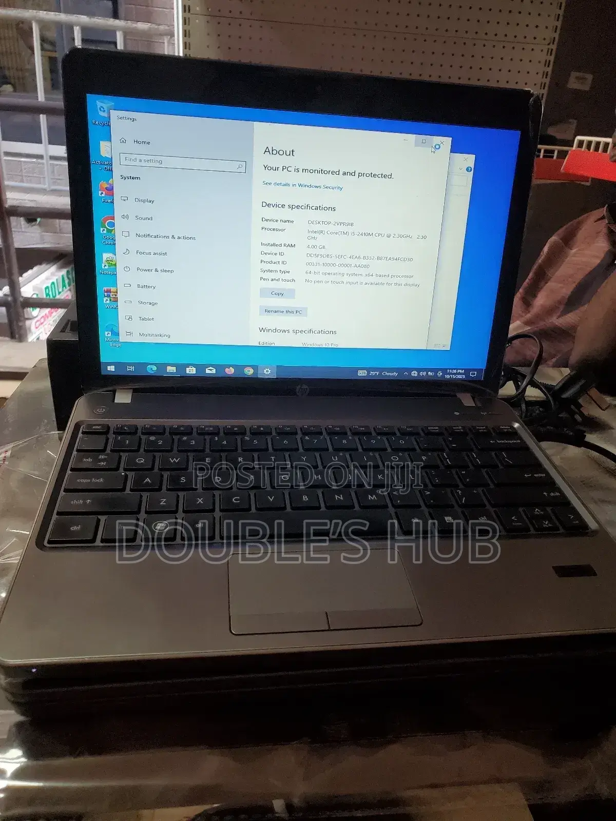 Laptop HP ProBook 4230S 4GB Intel Core i5 HDD+SSD 500GB