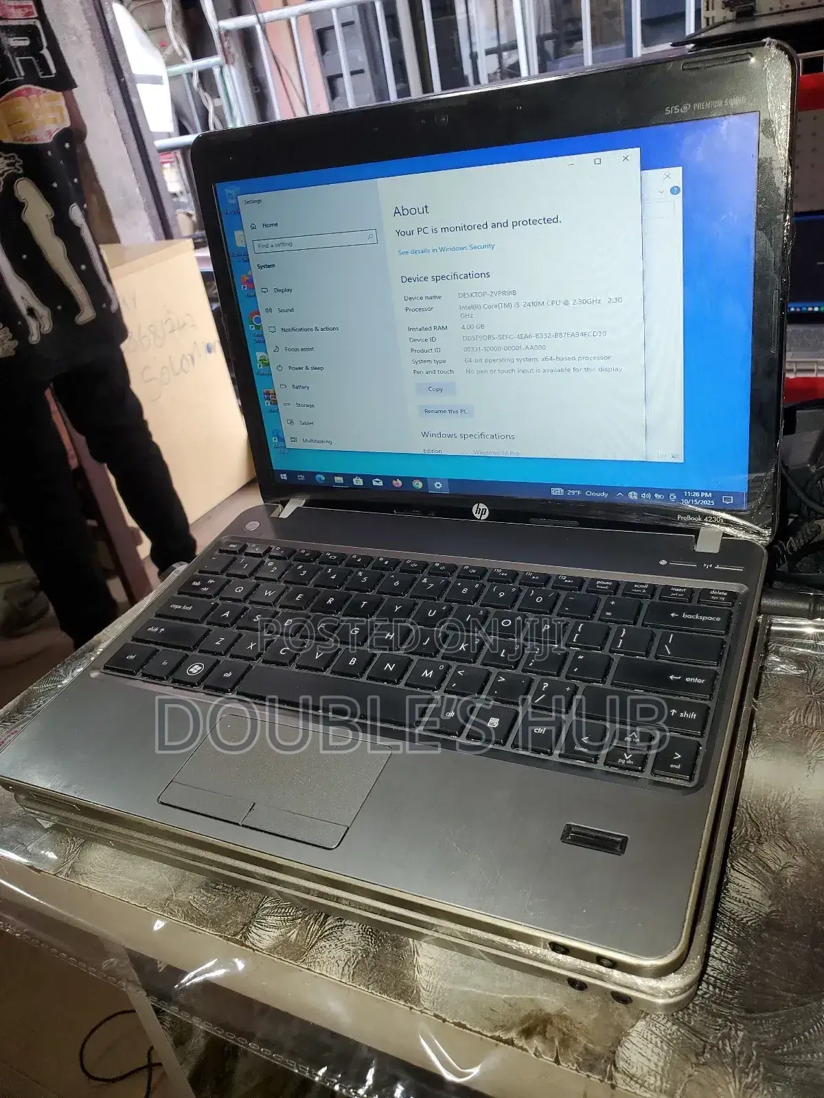 Laptop HP ProBook 4230S 4GB Intel Core i5 HDD+SSD 500GB