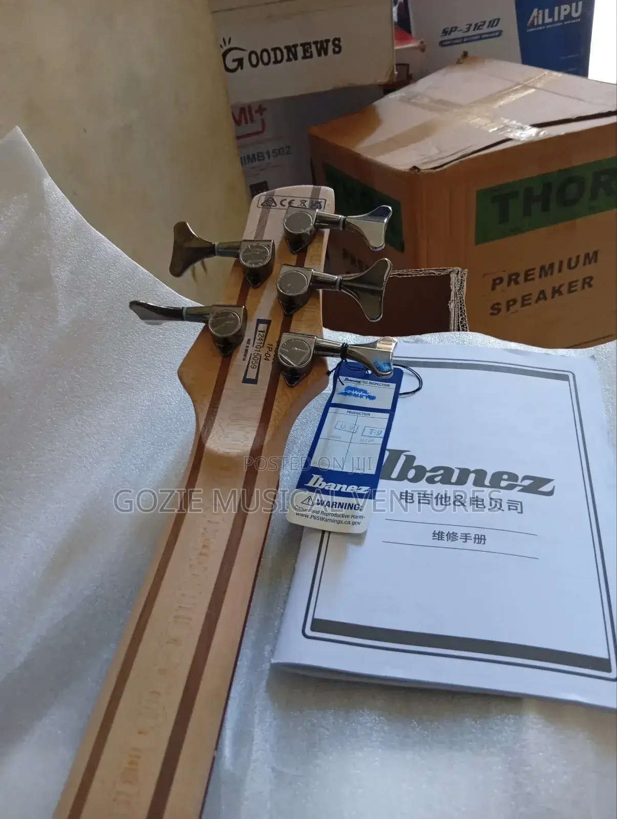 Ibanez Active Bass Guitar