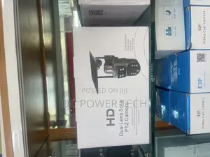 Dual Lens Cctva Solar Camera