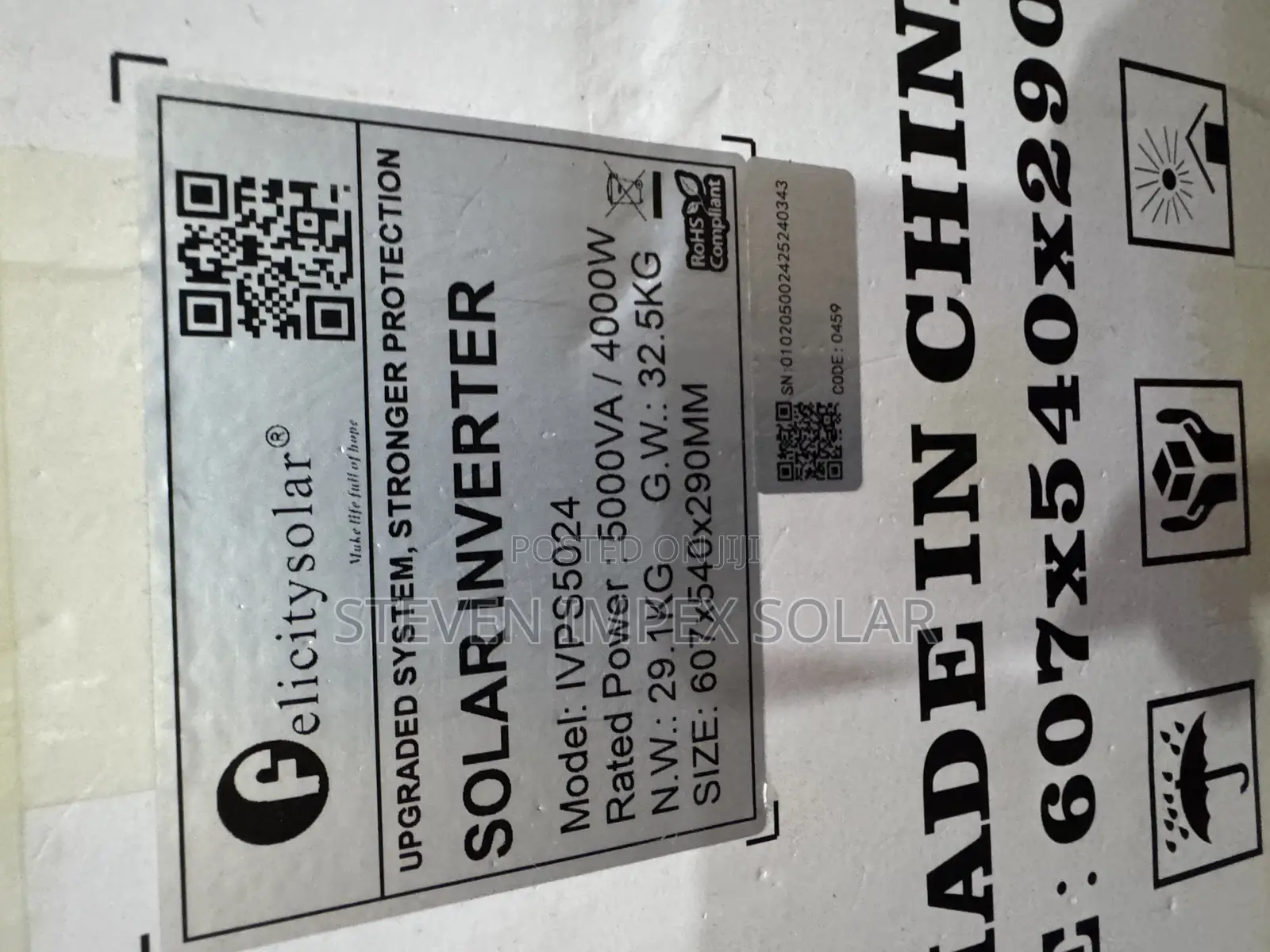 Felicity Solar Inverter Ivps 5024v