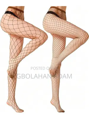 Fishnet Patterned Pantyhose Mesh Tight