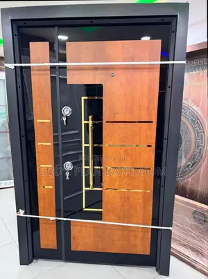 Executive Gold Handle Luxury Doors