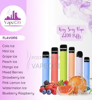 Kingsong Vape, 2,200 Puffs (Disposable)