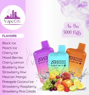 Air Bar, 5,000 Puffs (Disposable)