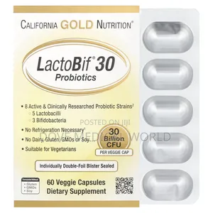 Lactobif 30 Probiotics, 30 Billion Cfu, 60 Veggie Capsules