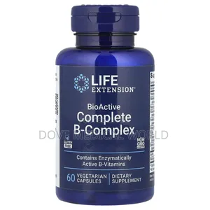 Bioactive Complete B-Complex, 60 Vegetarian Capsules