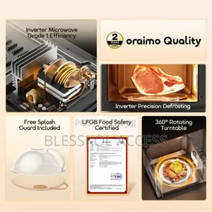 Oraimo Infiwave Lite 23l Energy-Saving Touchscreen Microwave Oven
