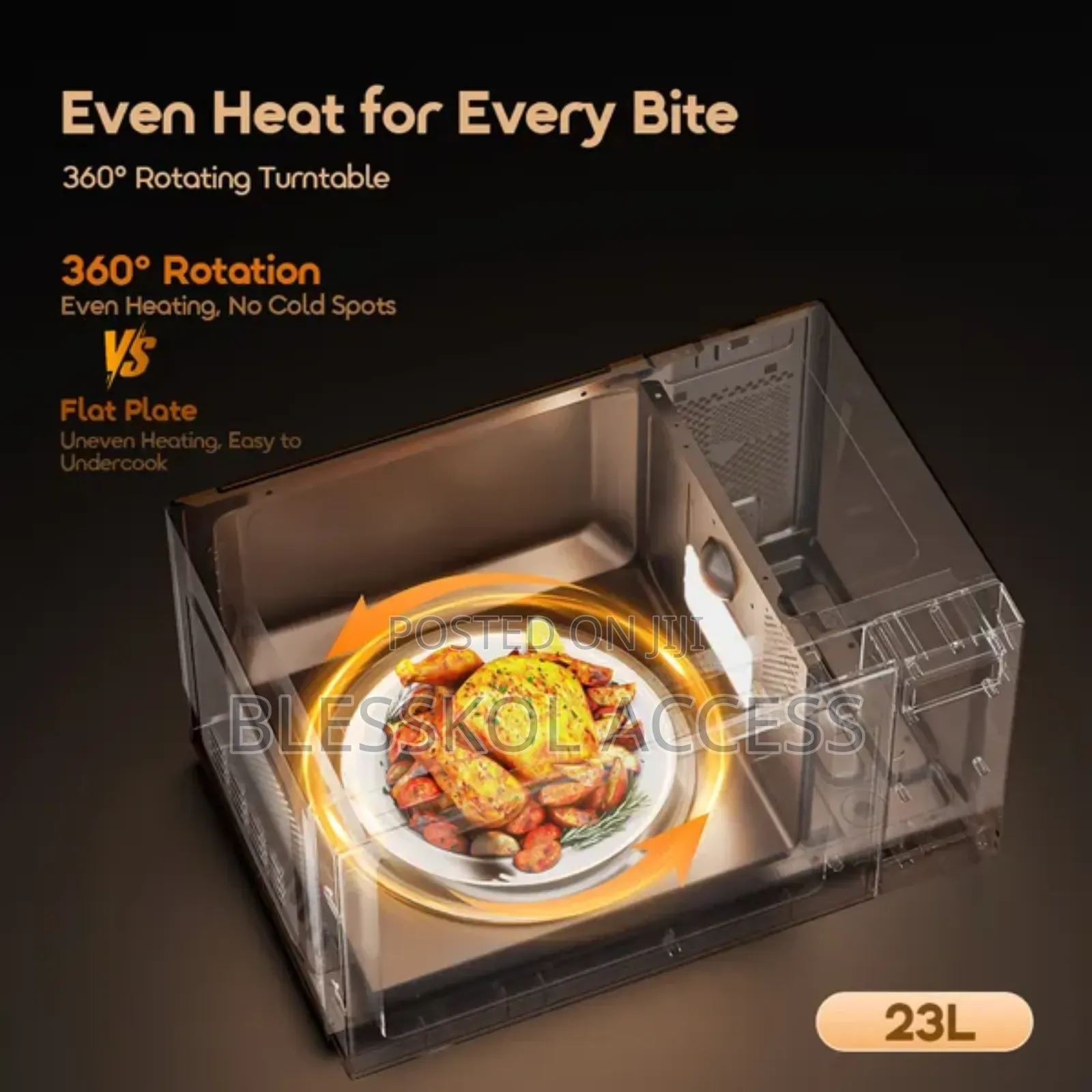 Oraimo Infiwave Lite 23l Energy-Saving Touchscreen Microwave Oven