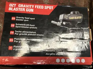 Sandblaster Gun Kit Portable Gravity Feed Sandblasting Gun