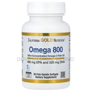 Omega 800 Ultra-Concentrated Omega-3 Fish Oil, Kd-Pur Triglyceride