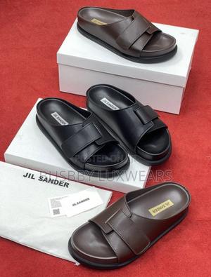 Jil Sander Leather Pam Slippers For Men In Lagos Island Eko Shoes jil-sander-leather-pam-slippers-for-men-in-lagos-island-eko-shoes