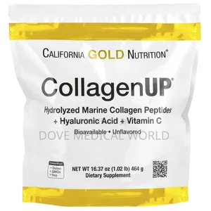 Hydrolyzed Marine Collagen Peptides With Hyaluronic Acid And Vitamin C