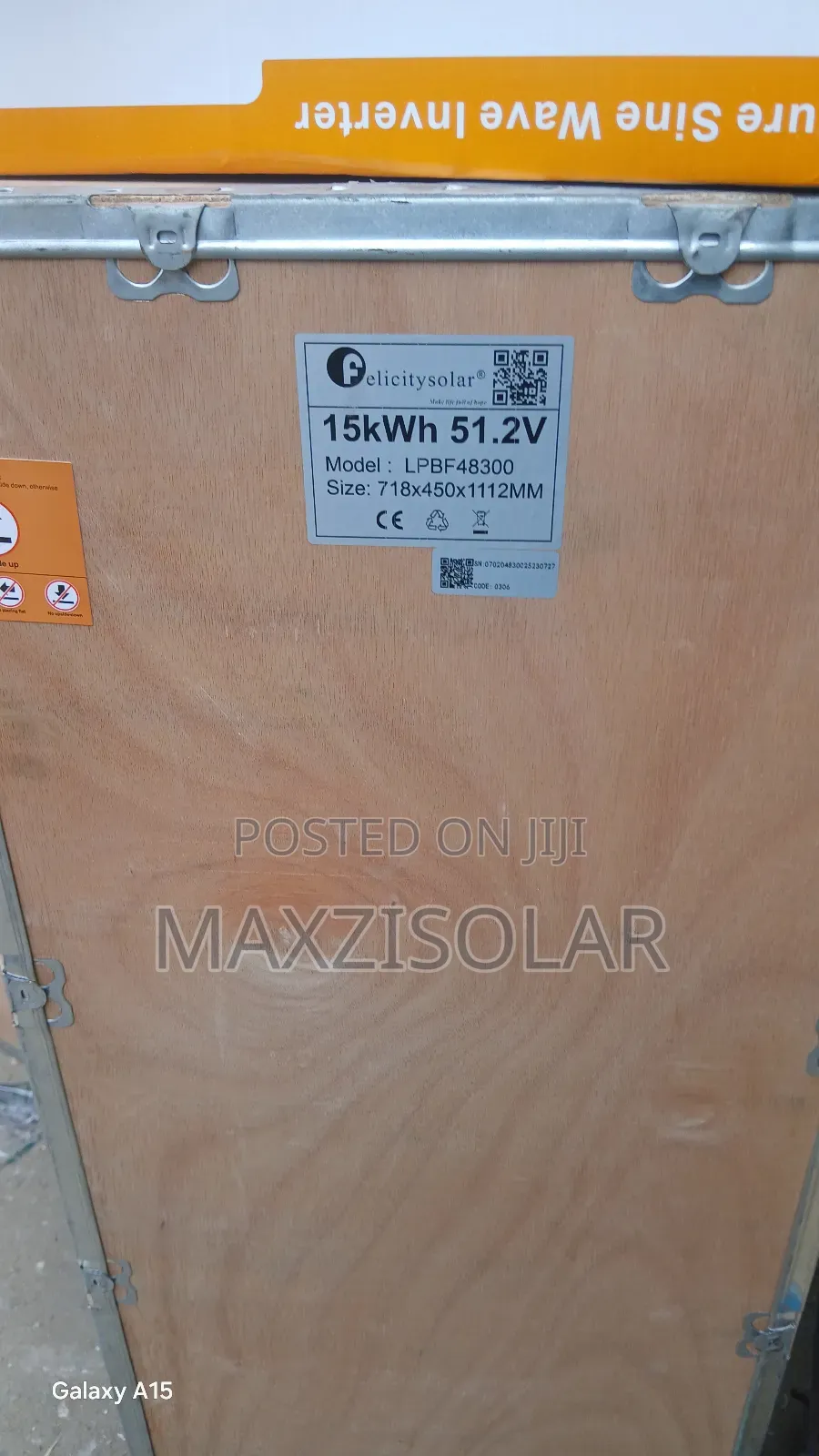 Felicity 15kwh Lithium Battery