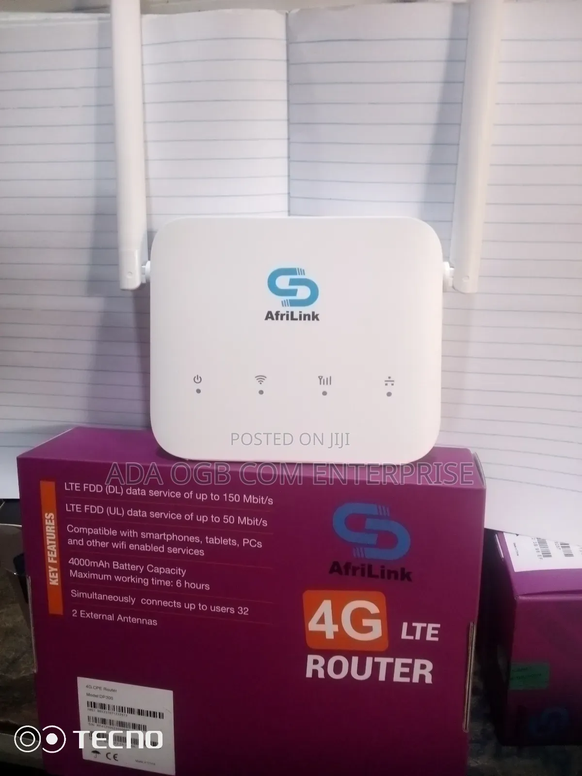 4g Light Afrilink Router