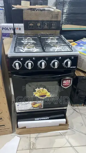 Brand New Skyrun 4 Burner Gas Cooker