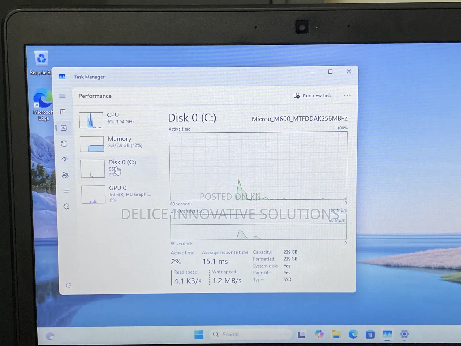 Laptop Dell Latitude E7450 8GB Intel Core i7 SSD 256GB