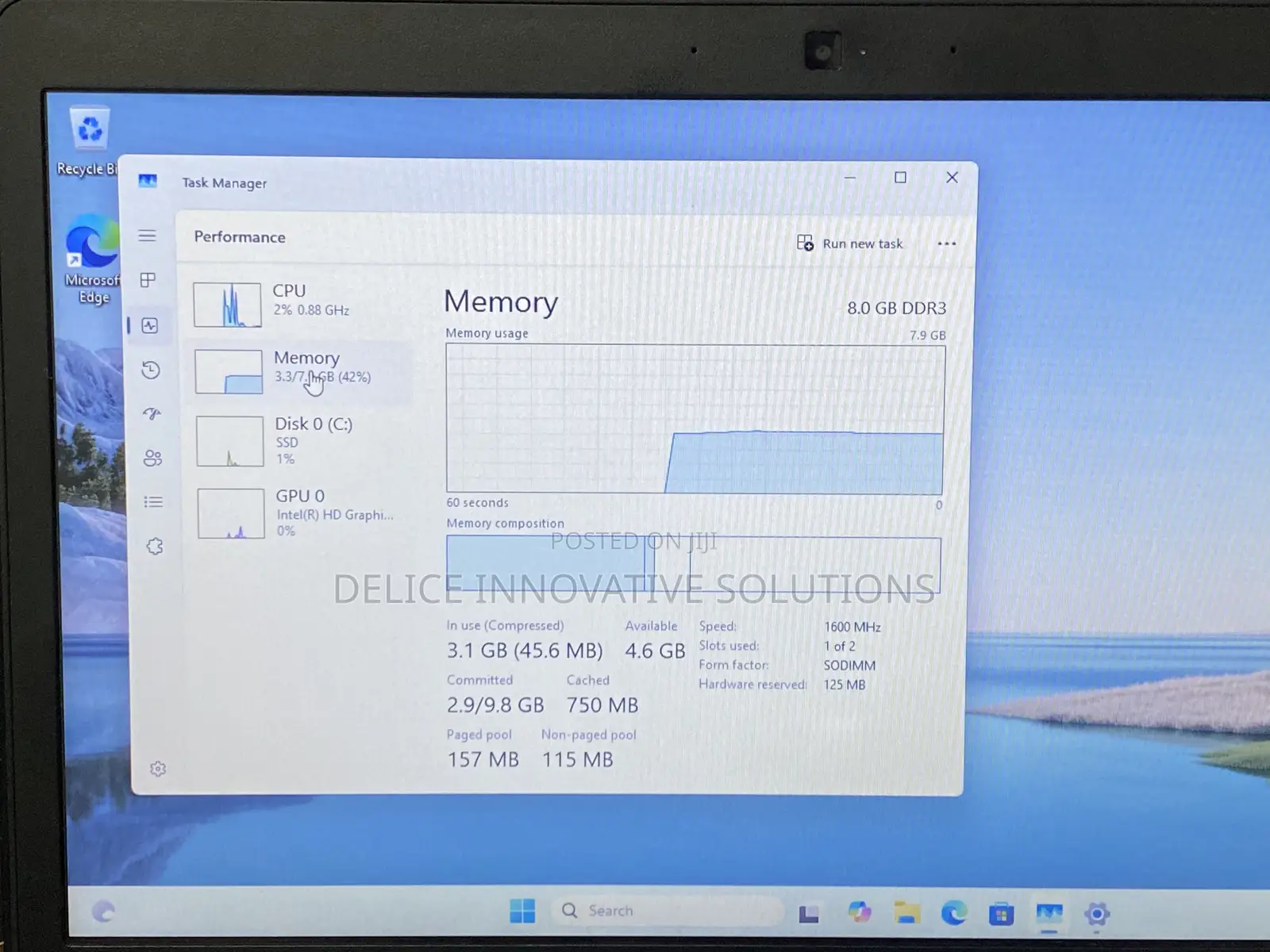 Laptop Dell Latitude E7450 8GB Intel Core i7 SSD 256GB