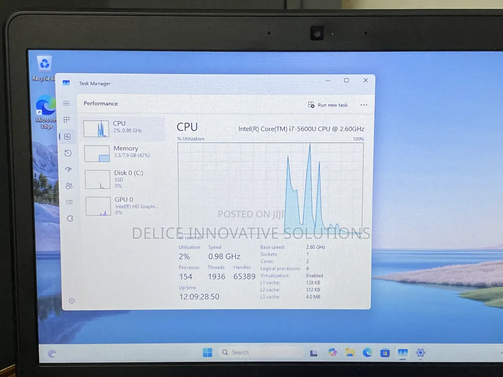 Laptop Dell Latitude E7450 8GB Intel Core i7 SSD 256GB