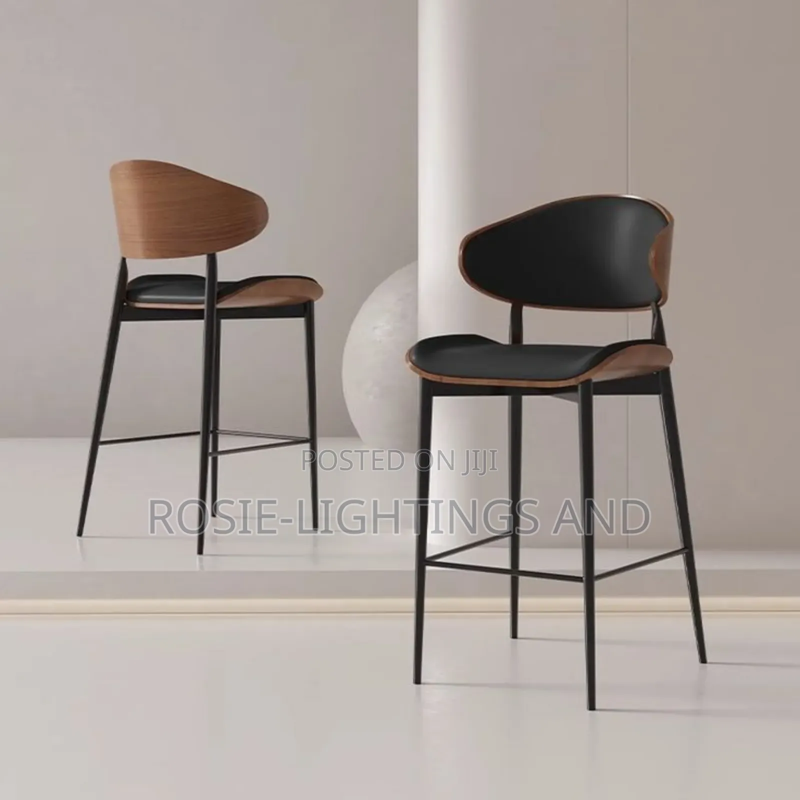 Eames Luxury Lounge / Kitchen Bar Stool ( Set of 2)