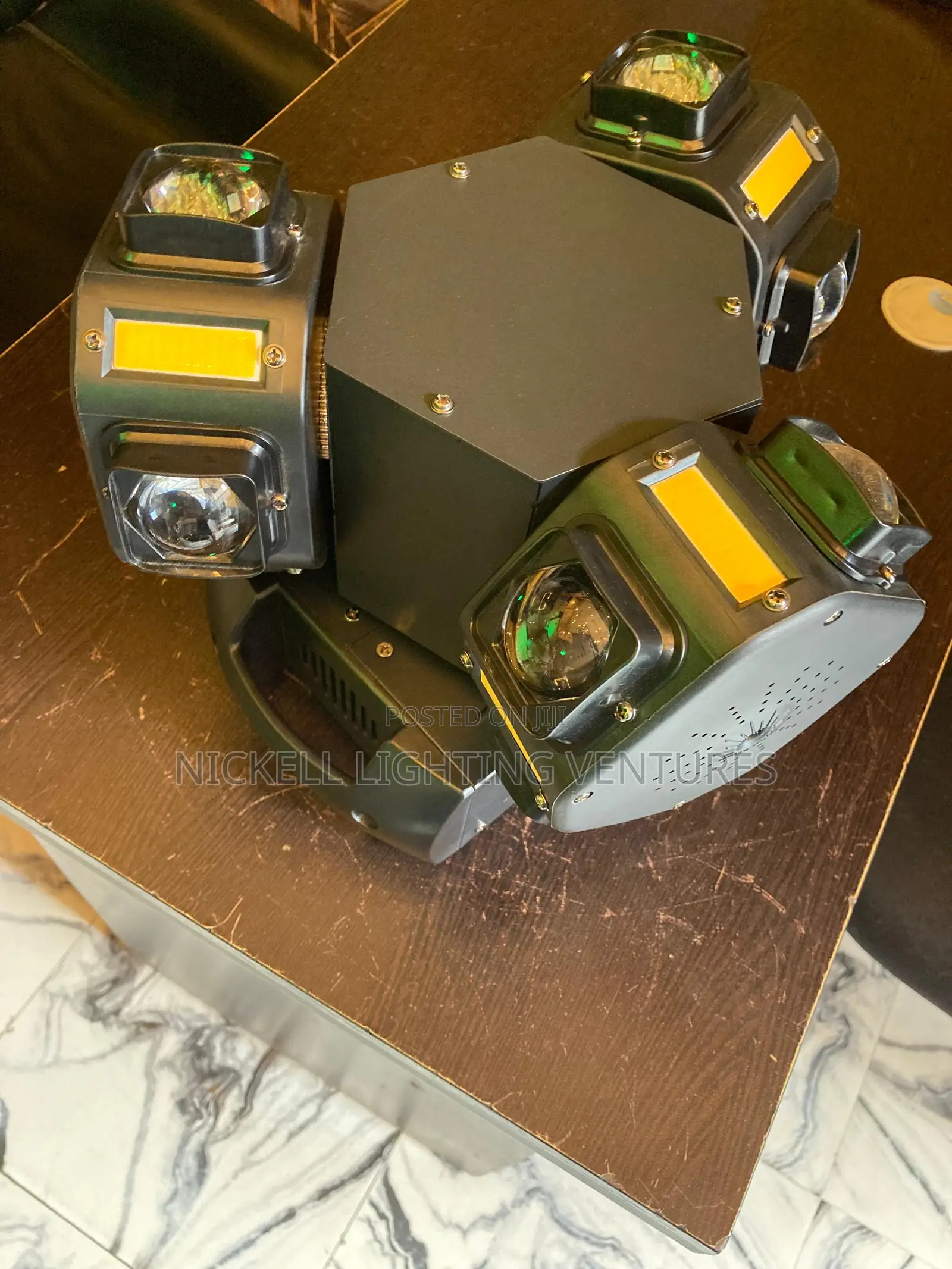 3 Head Moving Head With Laser Light