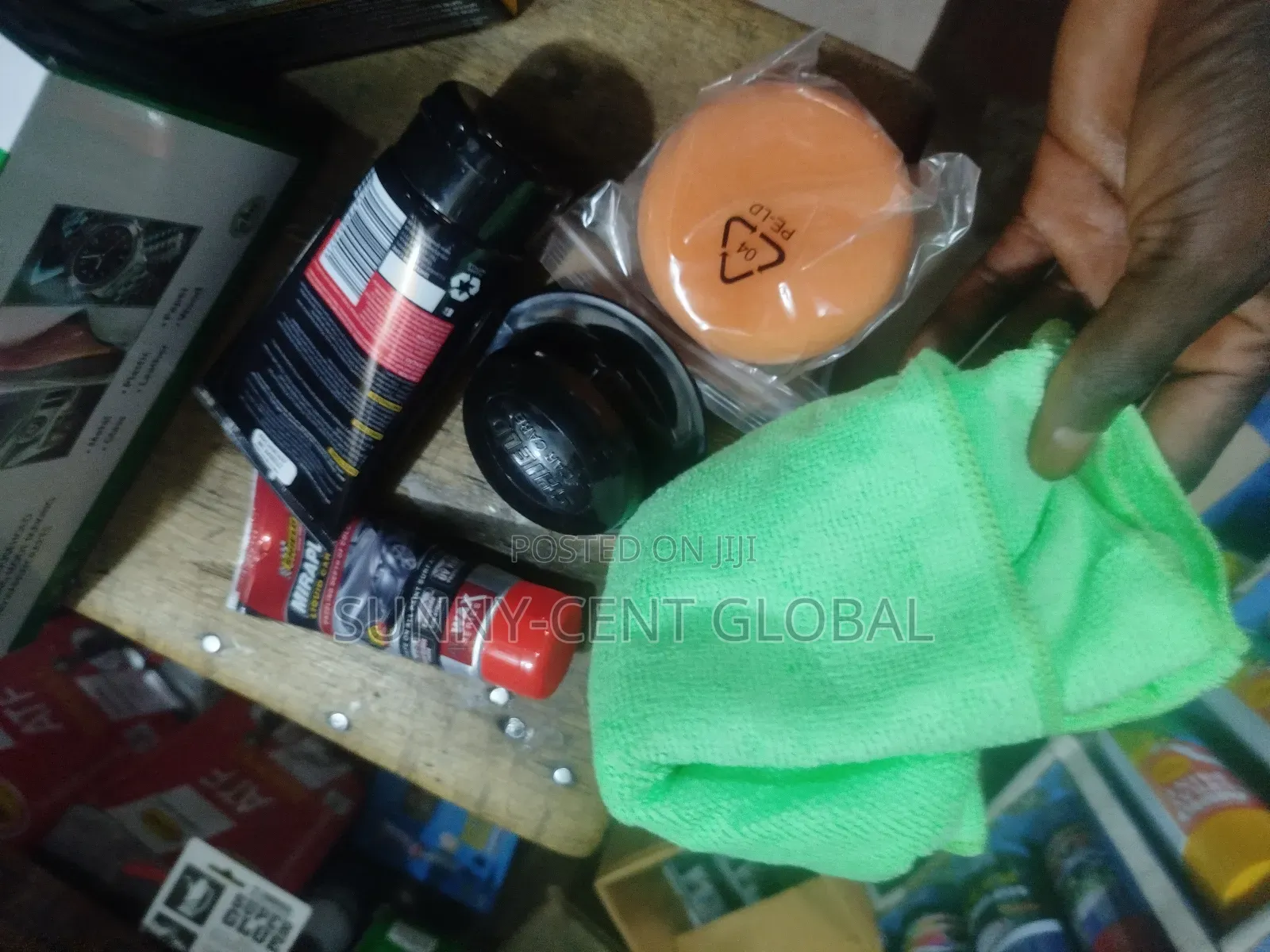 Shield Scratch Remover