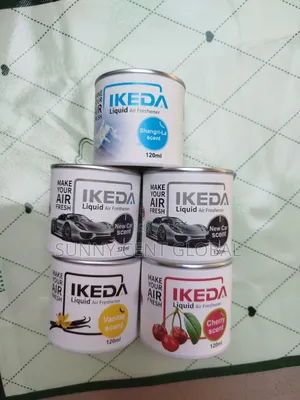 Ikeda Air Freshener, Shangri-la,New Car, Vanilla And Cherry 120ml.