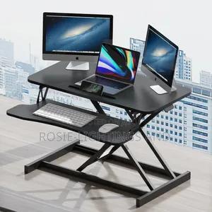 Standing Laptop Desk With Adjustable and Foldable Design