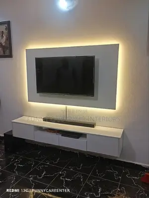 Tv Console With Led Lights