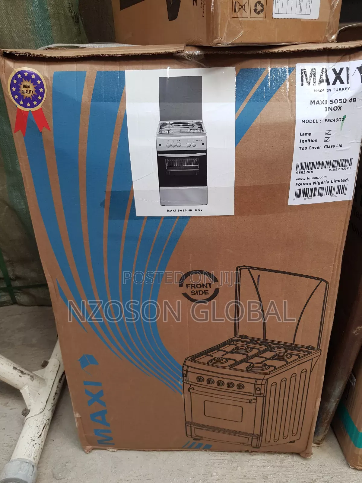 Maxi 5050 4b Inox