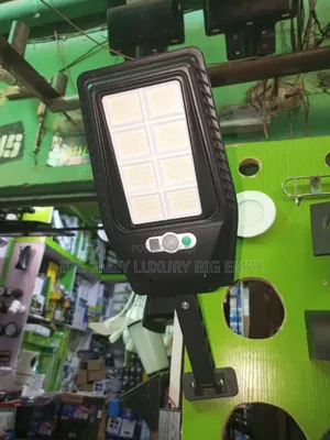 Joint Panel Solar Lights With Adjustable Pole.