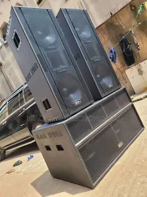 Black Spider Full Range and Subwoofer