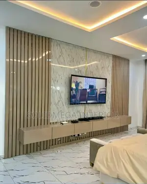 Megasoild Interior 14ft Tv Stand