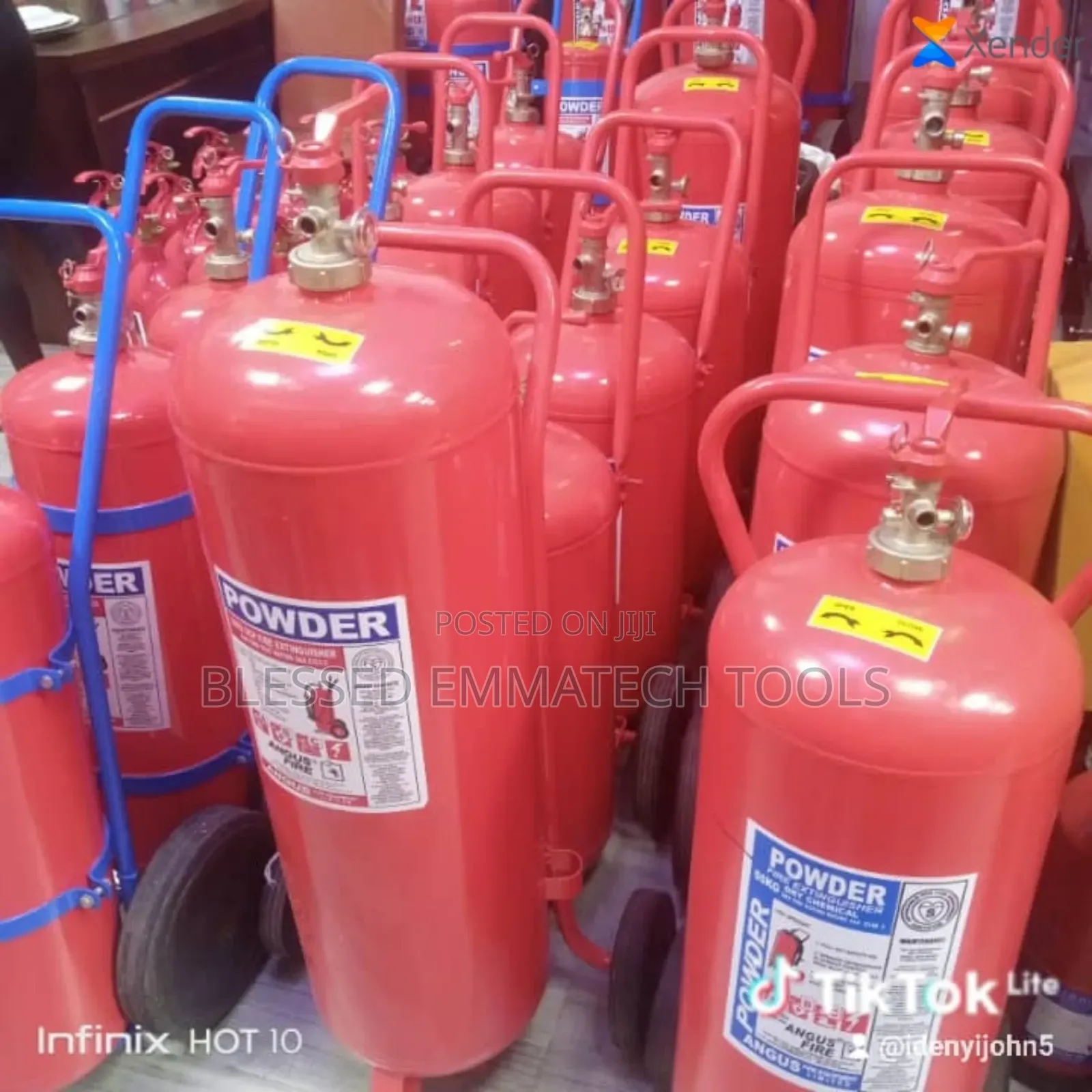 Timo 50kg Dcp Fire Extinguisher