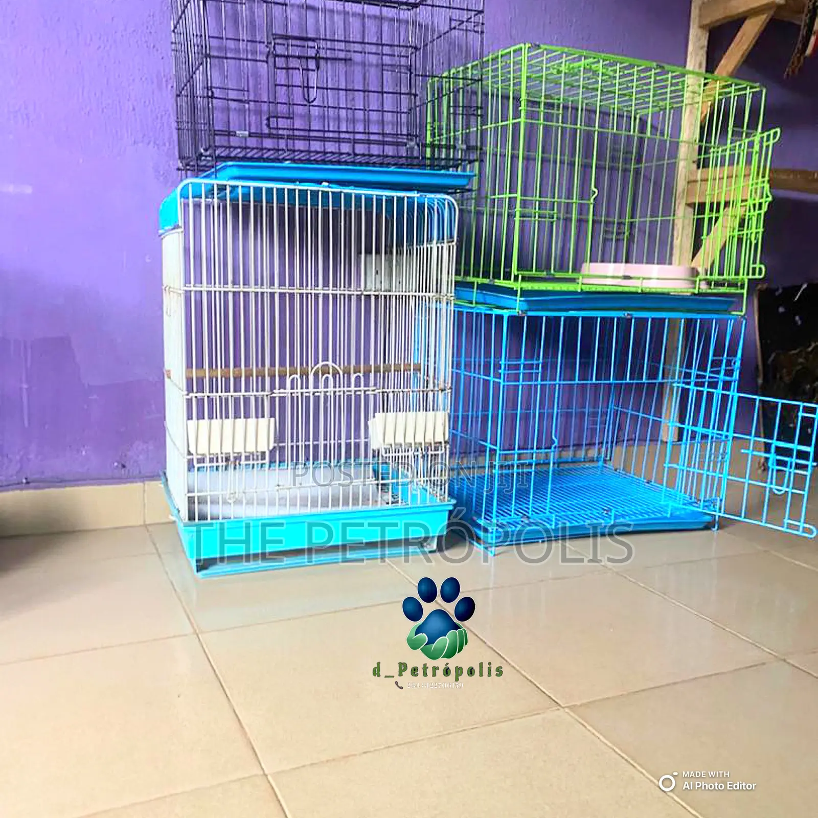 Collapsible Dog Cage All Sizes