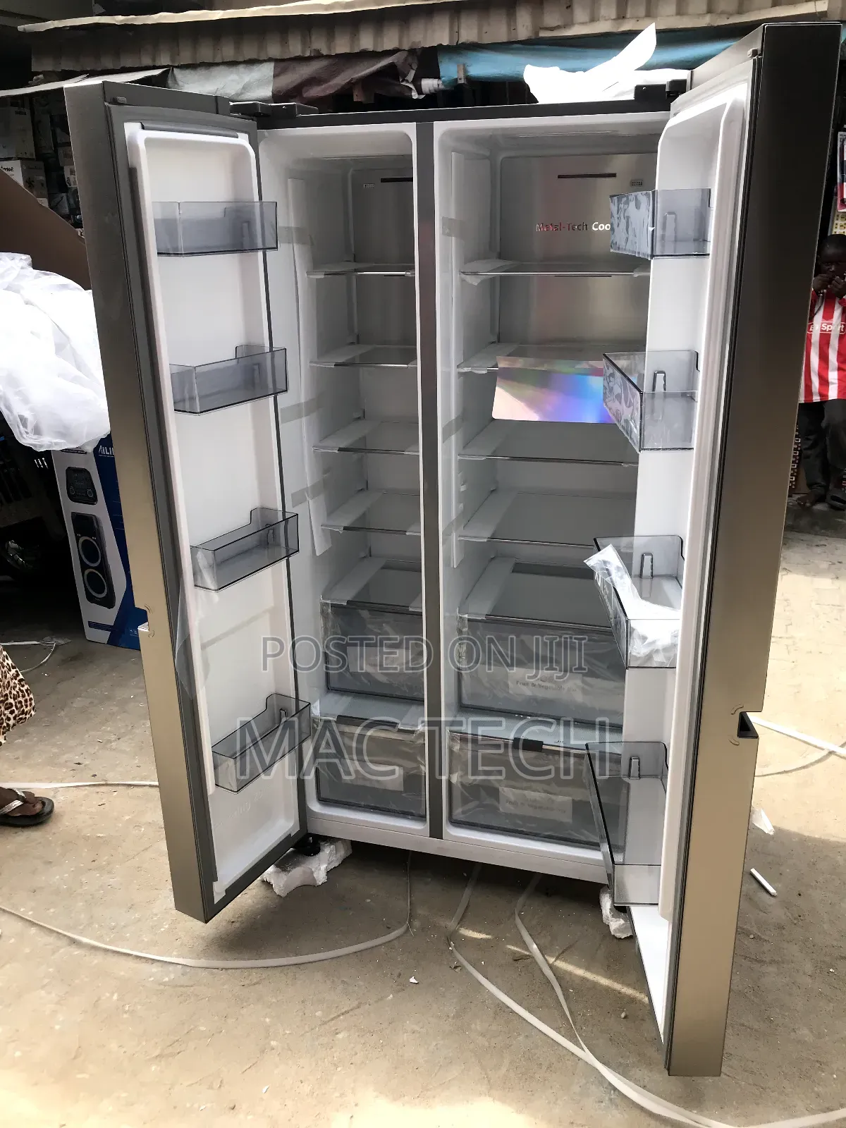 Hisense 637l Inverter Side by Side Fridge