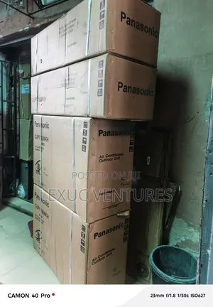 Panasonic Split Unit 2hp Brand New 100% Copper Condenser Excellent Wok