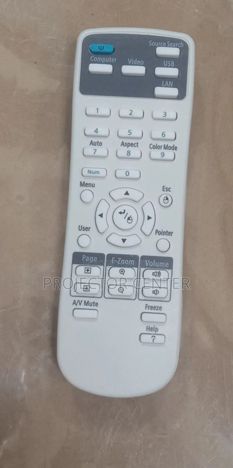 Epson Projector Remote Control