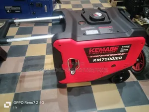 New Kemage Invater Remote Generator Km75000ier 5.5kva