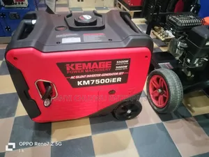 New Kemage Invater Remote Generator Km75000ier 5.5kva