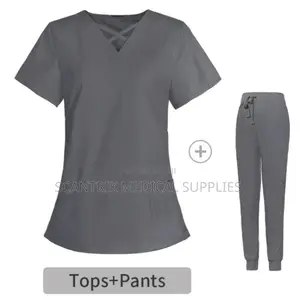 Stretch Scrub Uniform With Elastic Ankle in Nigeria by Scantrik