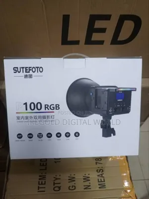 Sutefoto 100rgb Led Video Light