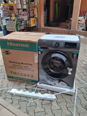 Hisense Automatic Side Loader Washing Machine 8kg