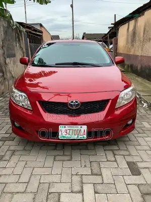 Toyota Corolla 2009 Red