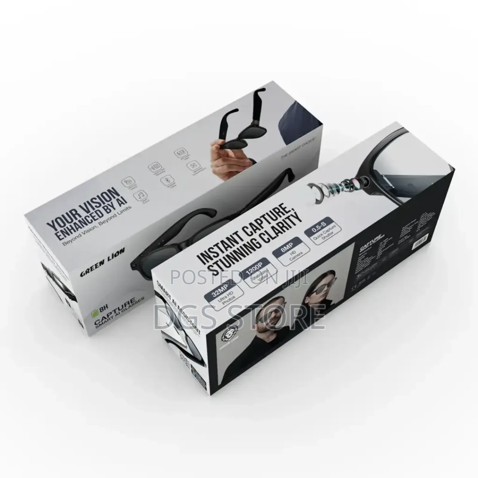Green Lion Capture Smart Al Glasses  