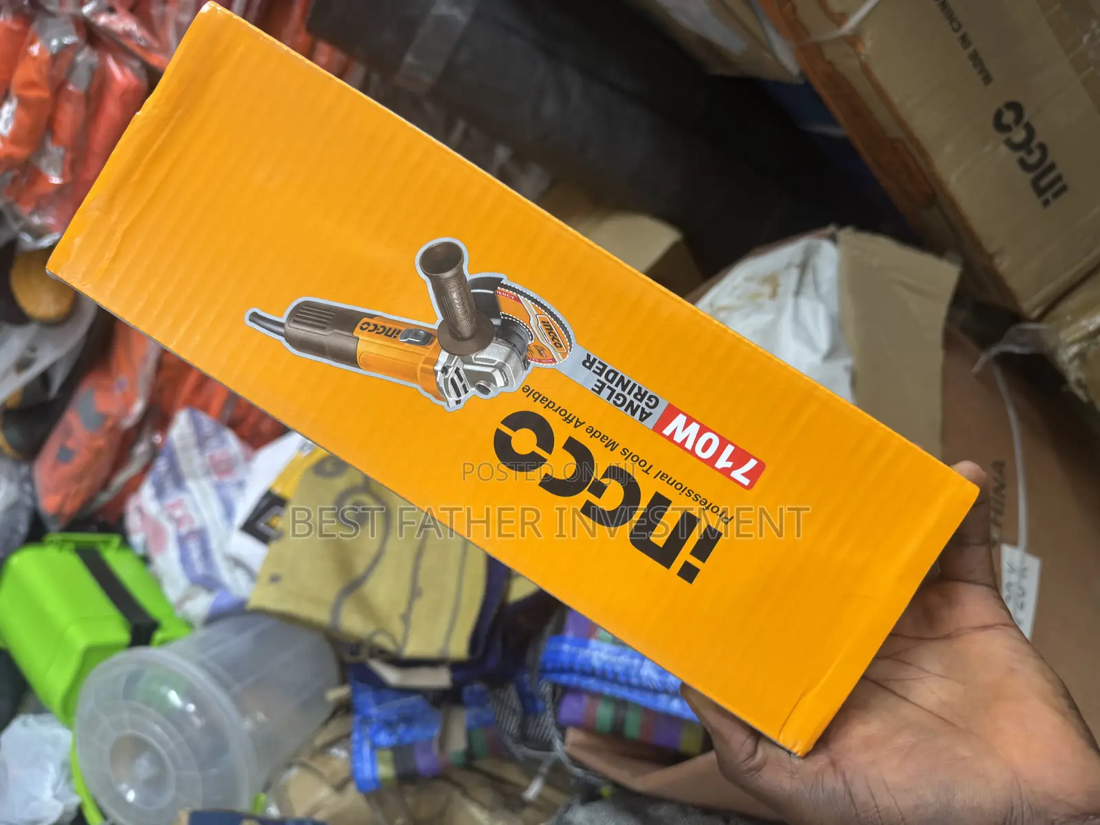 710w Ingco Durable Angle Grinder