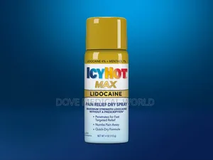 Icy Hot Max Strength 4% Pain Relief Dry Spray, 4 Oz