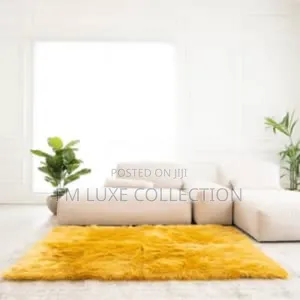 Luxury Fur Center Rug